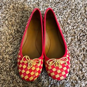 Tory Burch patchwork flats